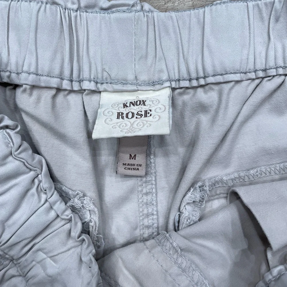 Knox Rose Women's White Joggers - Picture 2 of 7